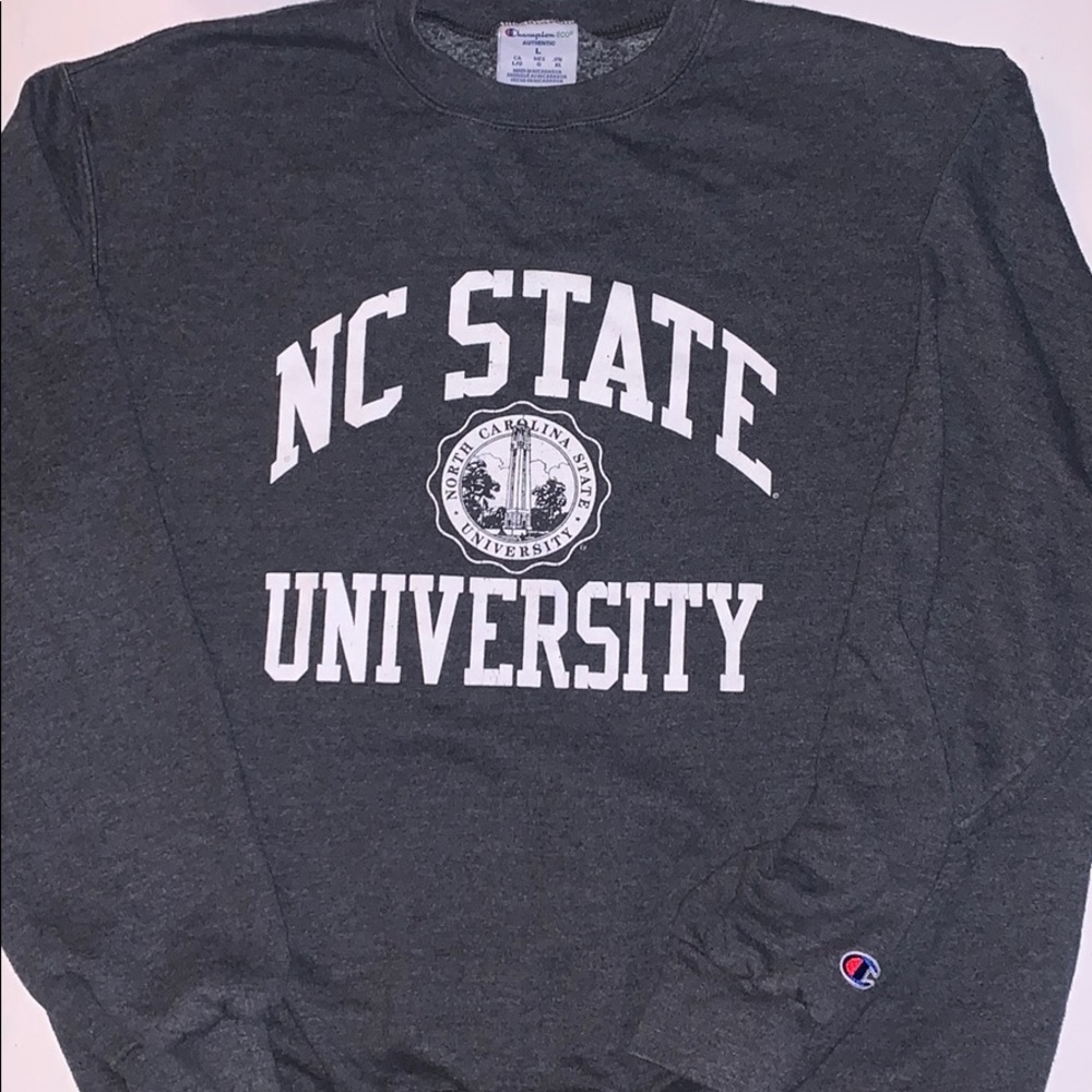 NC state crew neck sweatshirt